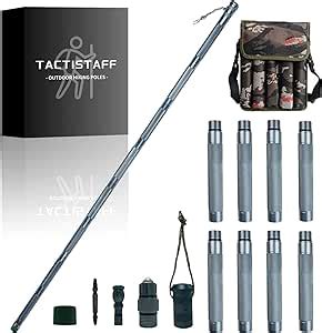 Tactistaff survival hiking stick - Discover the outdoors with confidence using the TactiStaff Hiking Stick - your ultimate trail companion. Engineered for durability and comfort, this lightweight, adjustable stick enhances stability and support on any terrain. Perfect for hikers and outdoor enthusiasts of all levels